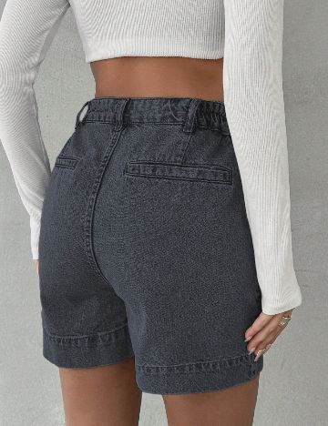 Pantaloni scurti SHEIN, gri