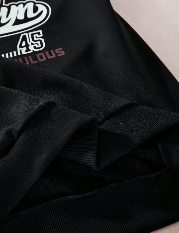 Bluza Shein Kids, negru