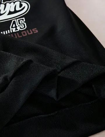 Bluza Shein Kids, negru