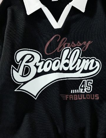 Bluza Shein Kids, negru