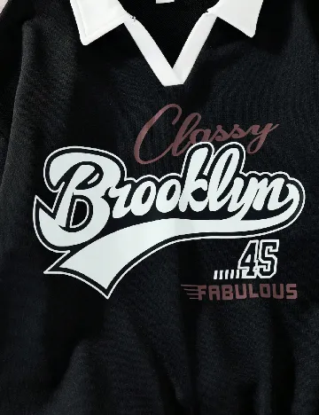 Bluza Shein Kids, negru