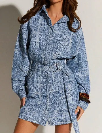 Rochie scurta SHEIN, albastru