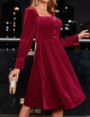 Rochie scurta SHEIN, rosu