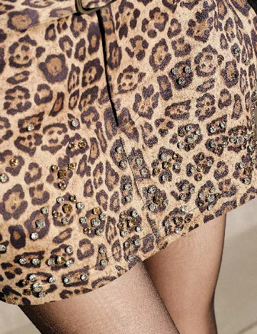 Fusta pantalon SHEIN, animal print