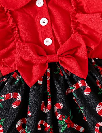 Rochie Shein Kids, rosu/negru