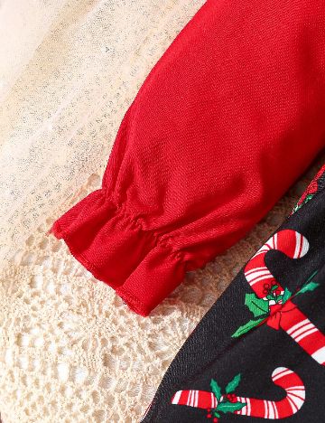 Rochie Shein Kids, rosu/negru