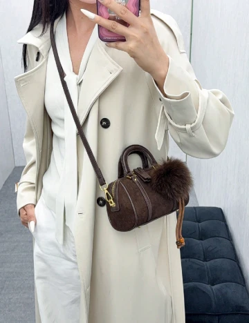 Mini Geanta SHEIN, maro