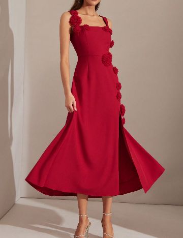 Rochie lunga SHEIN, rosu