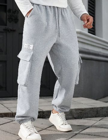 Pantaloni SHEIN, gri