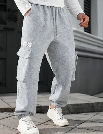 Pantaloni SHEIN, gri