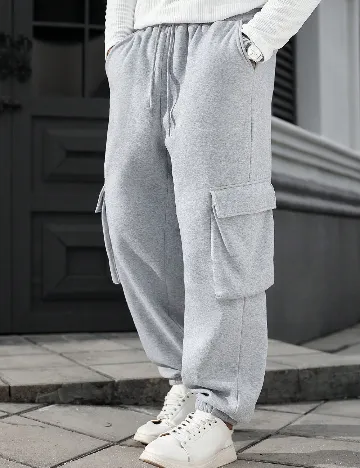 Pantaloni SHEIN, gri