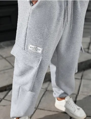 Pantaloni SHEIN, gri