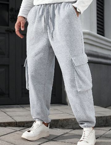 Pantaloni SHEIN, gri