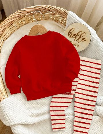 Compleu Shein Kids, rosu