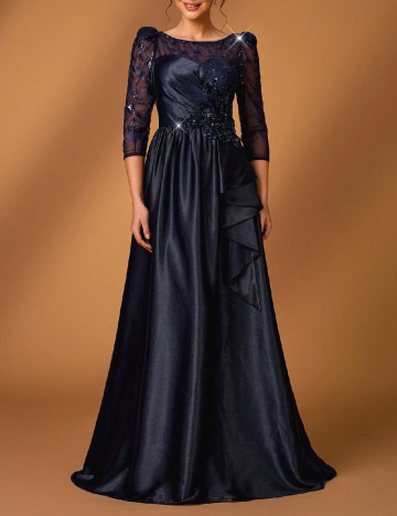 Rochie lunga SHEIN, bleumarin