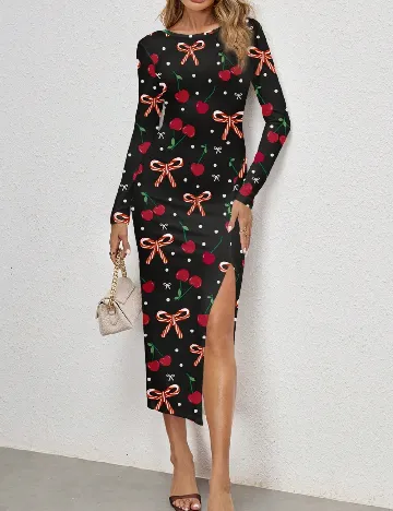 Rochie lunga SHEIN, negru