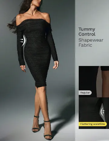 Rochie medie SHEIN, negru