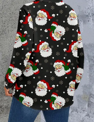 Camasa SHEIN CURVE, negru