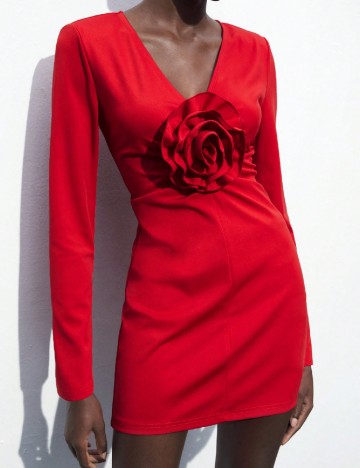 Rochie scurta SHEIN, rosu