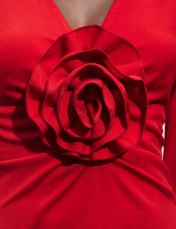 Rochie scurta SHEIN, rosu