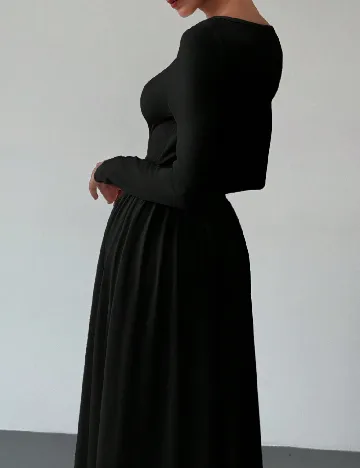 Rochie lunga SHEIN CURVE, negru