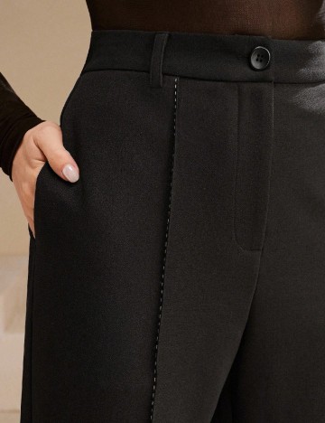 Pantaloni Anewsta, negru