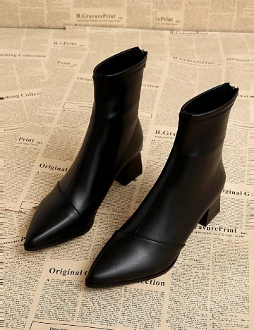 Botine SHEIN, negru