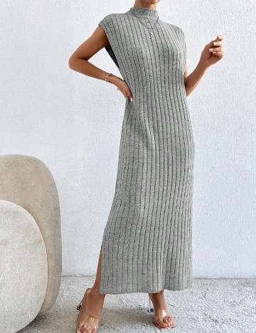 Rochie lunga SHEIN, gri