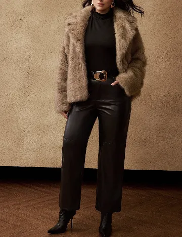 Jacheta MOTF Plus Size, maro