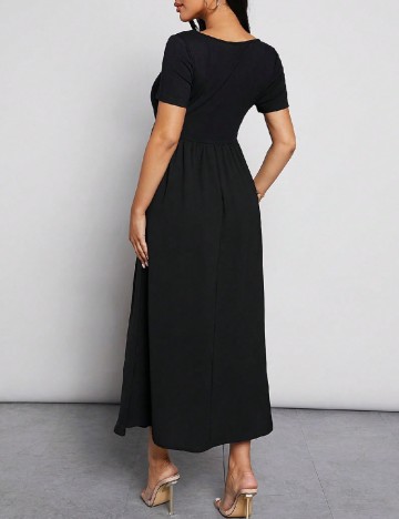 Rochie medie SHEIN Maternity, negru