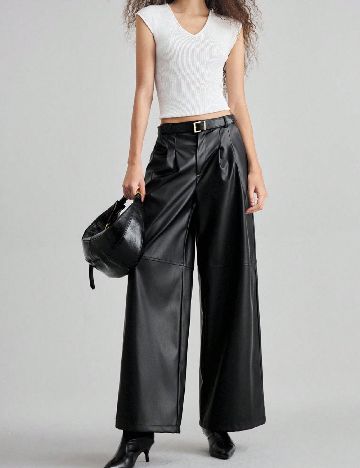 Pantaloni SHEIN, negru