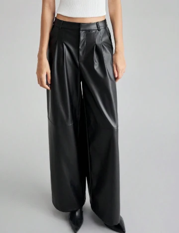 Pantaloni SHEIN, negru