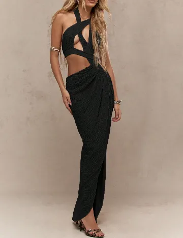 Rochie lunga Missguided, negru