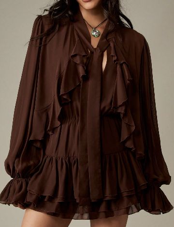 Rochie scurta Missguided, maro