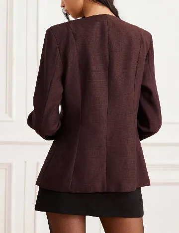 Blazer SHEIN, maro