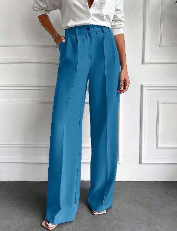 Pantaloni SHEIN, albastru