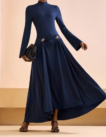 Rochie lunga SHEIN, bleumarin