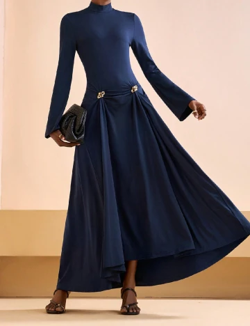 Rochie lunga SHEIN, bleumarin