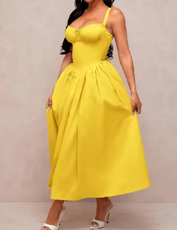 Rochie lunga SHEIN, galben