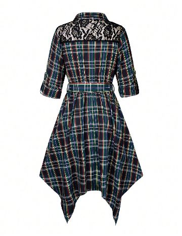 Rochie scurta SHEIN CURVE, mix culori