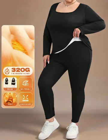 Compleu SHEIN CURVE, negru