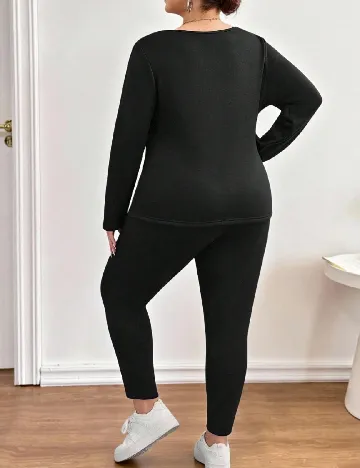 Compleu SHEIN CURVE, negru