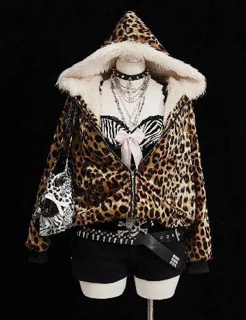 Jacheta SHEIN CURVE, animal print