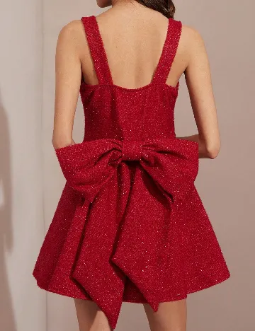 Rochie scurta SHEIN, rosu