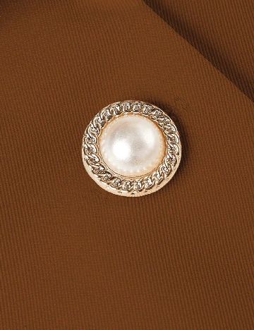 Compleu SHEIN CURVE, maro