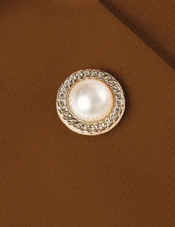 Compleu SHEIN CURVE, maro