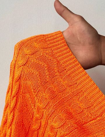 Rochie scurta SHEIN, portocaliu