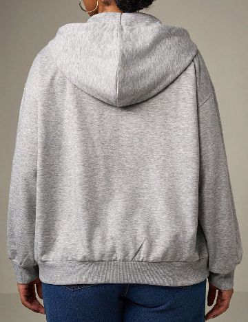 Hanorac SHEIN CURVE, gri