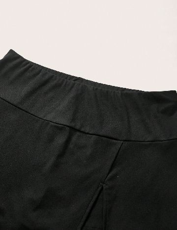 Fusta pantalon SHEIN CURVE, negru