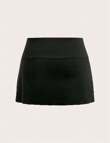 Fusta pantalon SHEIN CURVE, negru